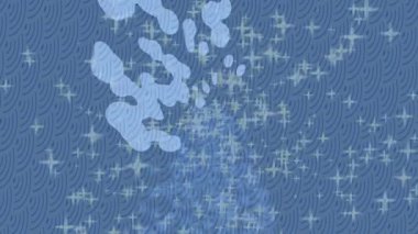 Yaratıcı video düzenleme film arkaplan tasarımı için minimalist organik hareket grafikleri