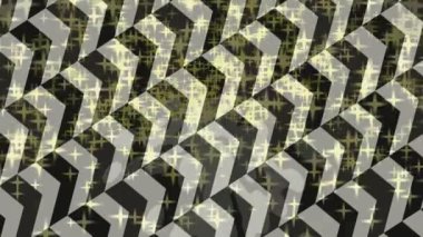 Lüks hareket projeleri için soyut tasarım stili animasyonu olan üst düzey dijital doku