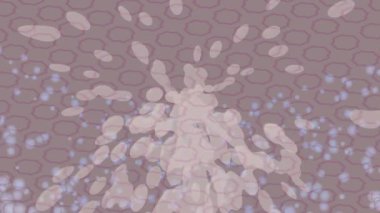 Benzersiz hareket dokusu tasarım sanatı ile profesyonel video düzenleme için modern soyut grafikler