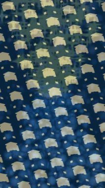 Yaratıcı video düzenleme film arkaplan tasarımı için minimalist organik hareket grafikleri