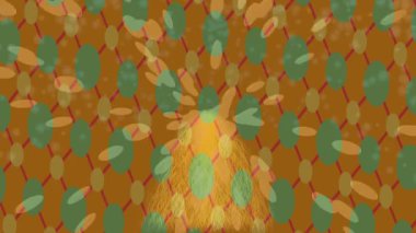 Benzersiz video giriş tasarımı projeleri için detaylı yüzey kalıbı film animasyon stili grafik girişi