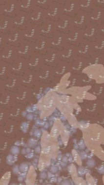 Lüks hareket projeleri için soyut tasarım stili animasyonu olan üst düzey dijital doku