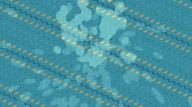 Benzersiz dijital hareket grafiklerine sahip yaratıcı sinematik projeler için yumuşak animasyon yüzeyi