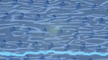 Benzersiz hareket grafikleri tasarım sanatına sahip yaratıcı film üretimi için özet bir arkaplan