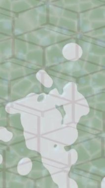 Benzersiz dijital hareket grafiklerine sahip yaratıcı sinematik projeler için yumuşak animasyon yüzeyi