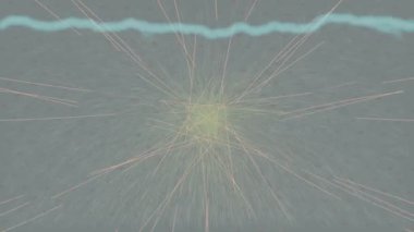 Estetik doku arkaplan tasarımı renkli hareket grafikleri ile moda film giriş profosyoneli