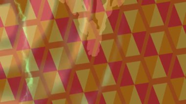 Organik desenli yüzey giriş stili video film sanatı ile soyut arkaplan tasarımı