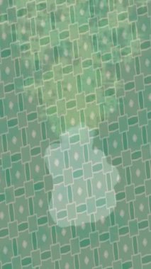 Soyut hareket desenli fütüristik video üretimi için dinamik dijital arkaplan