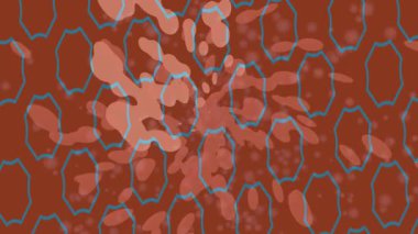 Modern medya üretimi için fütüristik dijital soyut doku sinematik tarz hareketli grafik ögesi