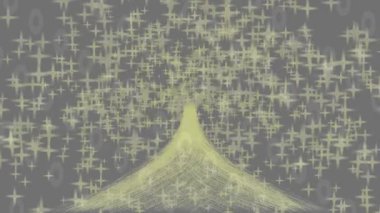 Organik desenli yüzey giriş stili video film sanatı ile soyut arkaplan tasarımı