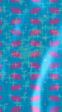 Estetik doku arkaplan tasarımı renkli hareket grafikleri ile moda film giriş profosyoneli