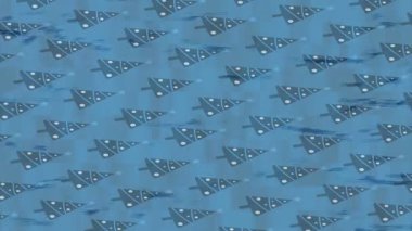 Lüks hareket projeleri için soyut tasarım stili animasyonu olan üst düzey dijital doku