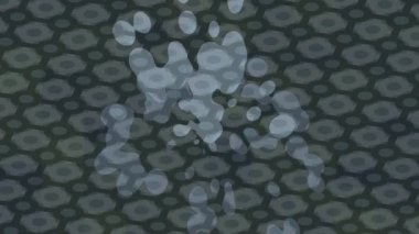 Dijital doku yüzey tasarım biçimi ile modern video animasyonu için gelişmiş hareket grafikleri