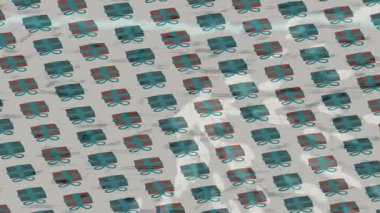 Benzersiz dijital hareket grafiklerine sahip yaratıcı sinematik projeler için yumuşak animasyon yüzeyi