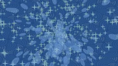 Benzersiz dijital animasyon tarzı grafikleri olan yaratıcı ortam tasarımı için yenilikçi hareket dokusu