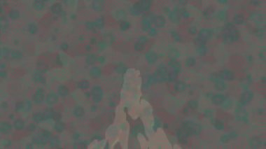 Benzersiz video giriş tasarımı projeleri için detaylı yüzey kalıbı film animasyon stili grafik girişi