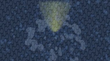 Soyut hareket desenli fütüristik video üretimi için dinamik dijital arkaplan