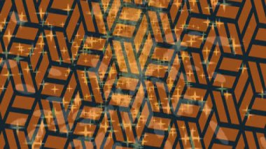 Estetik doku arkaplan tasarımı renkli hareket grafikleri ile moda film giriş profosyoneli