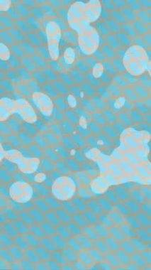 Benzersiz video giriş tasarımı projeleri için detaylı yüzey kalıbı film animasyon stili grafik girişi