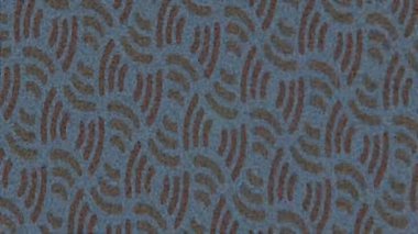 Benzersiz dijital animasyon tarzı grafikleri olan yaratıcı ortam tasarımı için yenilikçi hareket dokusu