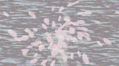 Dijital doku yüzey tasarım biçimi ile modern video animasyonu için gelişmiş hareket grafikleri