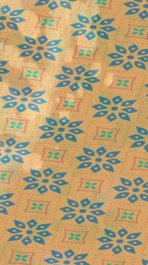 Estetik doku arkaplan tasarımı renkli hareket grafikleri ile moda film giriş profosyoneli