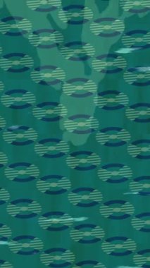 Organik desenli yüzey giriş stili video film sanatı ile soyut arkaplan tasarımı