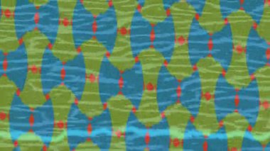 Soyut hareket desenli fütüristik video üretimi için dinamik dijital arkaplan