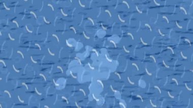 Benzersiz hareket dokusu tasarım sanatı ile profesyonel video düzenleme için modern soyut grafikler