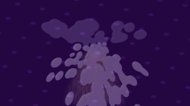 Benzersiz hareket grafikleri tasarım sanatına sahip yaratıcı film üretimi için özet bir arkaplan