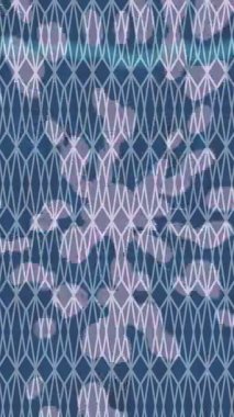 Soyut hareket desenli fütüristik video üretimi için dinamik dijital arkaplan