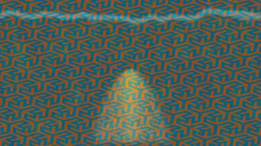 Organik desenli yüzey giriş stili video film sanatı ile soyut arkaplan tasarımı