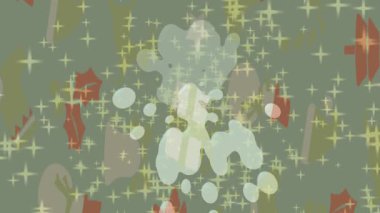 Benzersiz hareket grafikleri tasarım sanatına sahip yaratıcı film üretimi için özet bir arkaplan