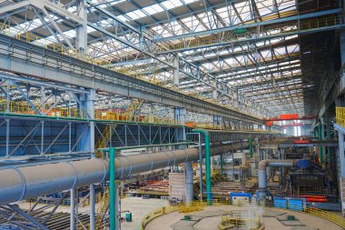 Büyük ölçekli çelik fabrikası yuvarlama atölyesi