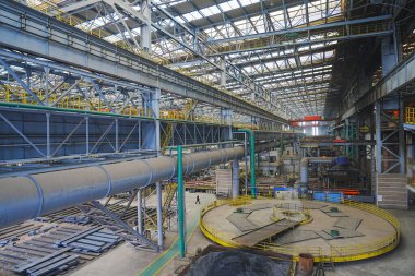 Büyük ölçekli çelik fabrikası yuvarlama atölyesi