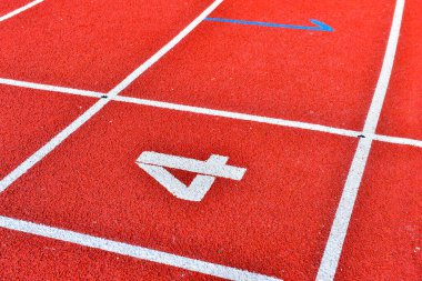 Yarışma alanındaki satır ve numaralar