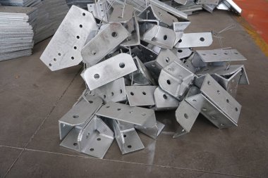 Fabrika makineleri ve aksesuar kombinasyonu