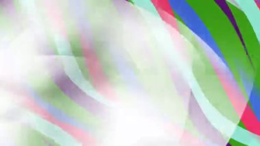 Değişken yeşil, mavi, pembe ve mor palette dinamik dalgalı çizgiler içeren büyüleyici soyut bir arka plan döngüsü modern tasarım için mükemmel bir akışkan ve enerjik görsel deneyim yaratıyor..