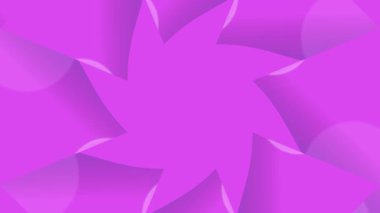 Morun çeşitli tonlarında dinamik bir kaleydoskop deseni içeren büyüleyici soyut bir arka plan hipnotik ve görsel olarak çekici bir döngü yaratır..