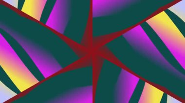 Büyüleyici soyut bir arka plan, canlı, renkli girdaplar ve dinamik geometrik şekiller, hipnotik ve modern görsel bir deneyim yaratıyor..