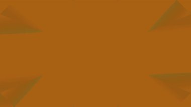 Dinamik ve modern bir soyut arkaplan zengin kahverengi ve turuncu tonlarda tekrarlayan geometrik deseni içerir, hareket ve derinlik hissi yaratır..