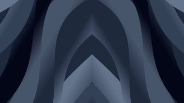Değişik yaratıcı projeler için mükemmel, dinamik ve akıcı bir görsel deneyim yaratan koyu mavi dalgalı çizgiler içeren büyüleyici soyut bir arka plan..