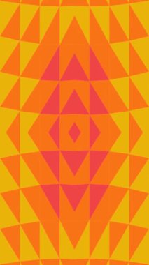 Dikey turuncu ve altın gradyanlardan oluşan kusursuz bir döngüye sahip büyüleyici soyut bir arka plan dinamik ve modern bir görsel deneyim yaratıyor..