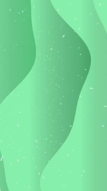Yumuşak ve dalgalı desenlerle çeşitli yeşil tonlarını içeren dinamik soyut bir arkaplan, ince bir dokuya sahip..