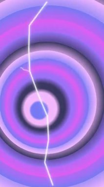 Dinamik soyut arkaplan dikey mavi çizgiler ve yüzen yarı saydam baloncuklar ile karanlık, minimalist arka plan, modern dijital projeler için mükemmel.