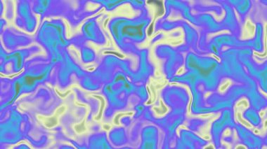 Etkileyici bir soyut sıvı hareket arka plan döngüsü canlı, dalgalı renkler ve organik, şekil değiştiren, yaratıcı projeler için mükemmel dinamik ve hipnotik bir görsel deneyim yaratan.