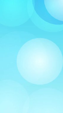 Değişik mavi kabarcıklar içeren dinamik soyut arkaplan yüzüyor ve etkileşime geçiyor, dingin ve modern bir görsel efekt yaratıyor.