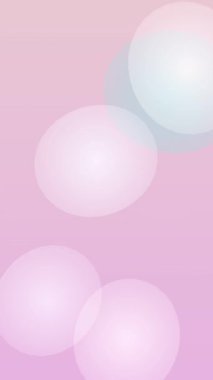 Değişik mavi kabarcıklar içeren dinamik soyut arkaplan yüzüyor ve etkileşime geçiyor, dingin ve modern bir görsel efekt yaratıyor.