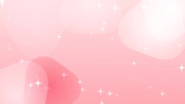 Yumuşak ve rüya gibi soyut bir arkaplan. Nazik, bulanık şekilli ve parıldayan ışık parçacıklarıyla pembenin çeşitli tonlarını içeren, dingin ve ruhani bir atmosfer yaratan..