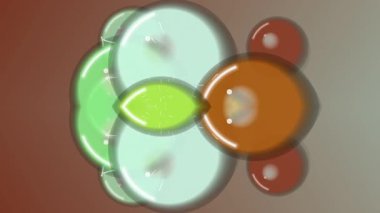 Hipnotik ve dinamik bir görsel deneyim yaratan soyut organik şekilleri akıcı bir şekilde şekillendiren büyüleyici bir video..